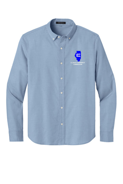 Illinois Commerce Commission Mercer+Mettle® Long Sleeve Modern Oxford Shirt (E.MM2002)