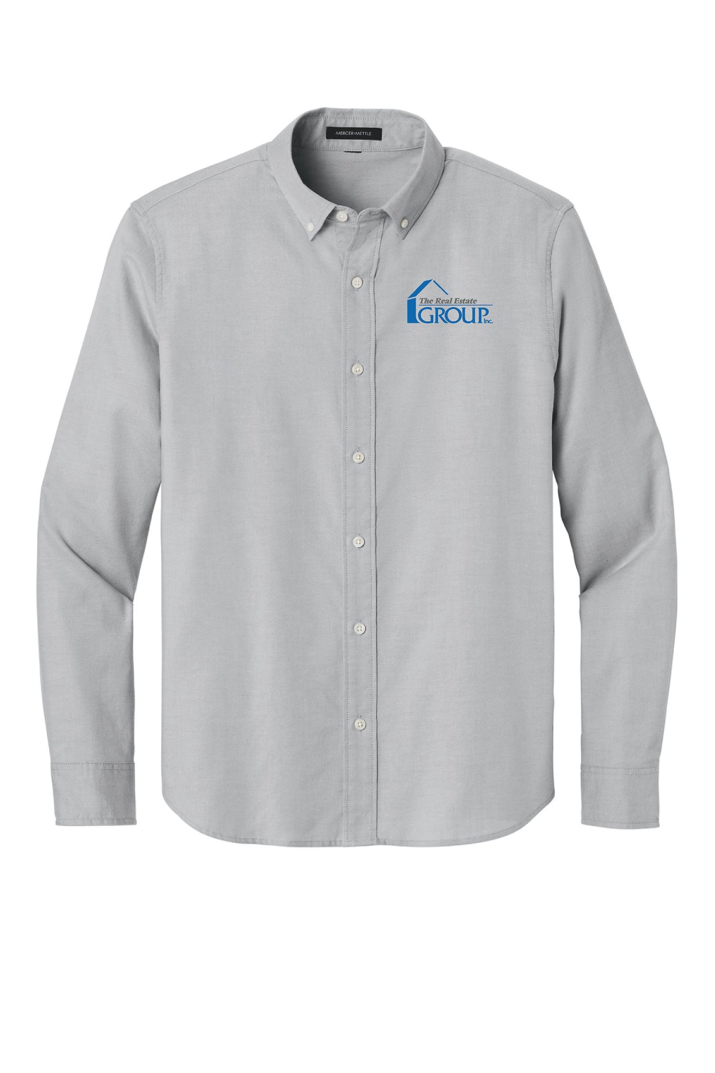 The Real Estate Group Mercer+Mettle® Long Sleeve Modern Oxford Shirt (E.MM2002)