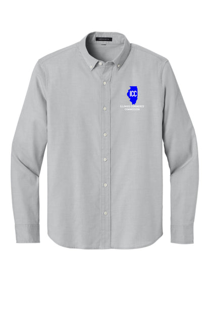 Illinois Commerce Commission Mercer+Mettle® Long Sleeve Modern Oxford Shirt (E.MM2002)