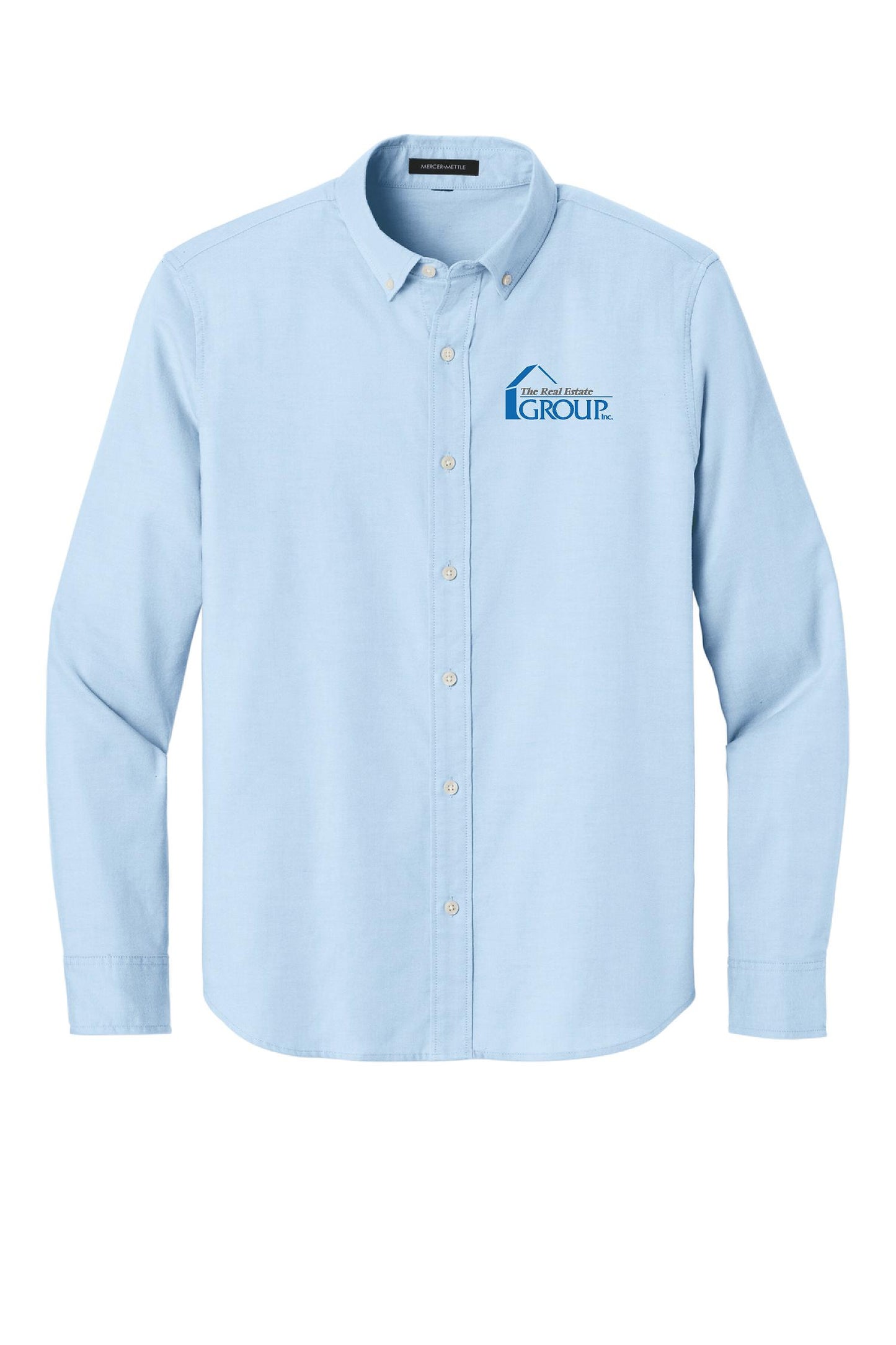 The Real Estate Group Mercer+Mettle® Long Sleeve Modern Oxford Shirt (E.MM2002)