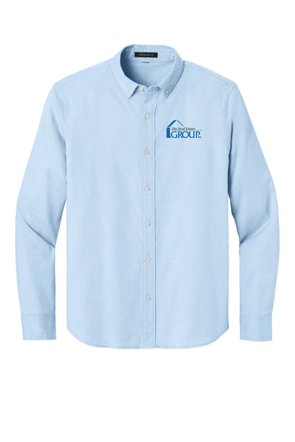 The Real Estate Group Mercer+Mettle® Long Sleeve Modern Oxford Shirt (E.MM2002)