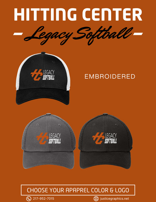 Hitting Center Legacy Softball FITTED HAT (E.NE1020)