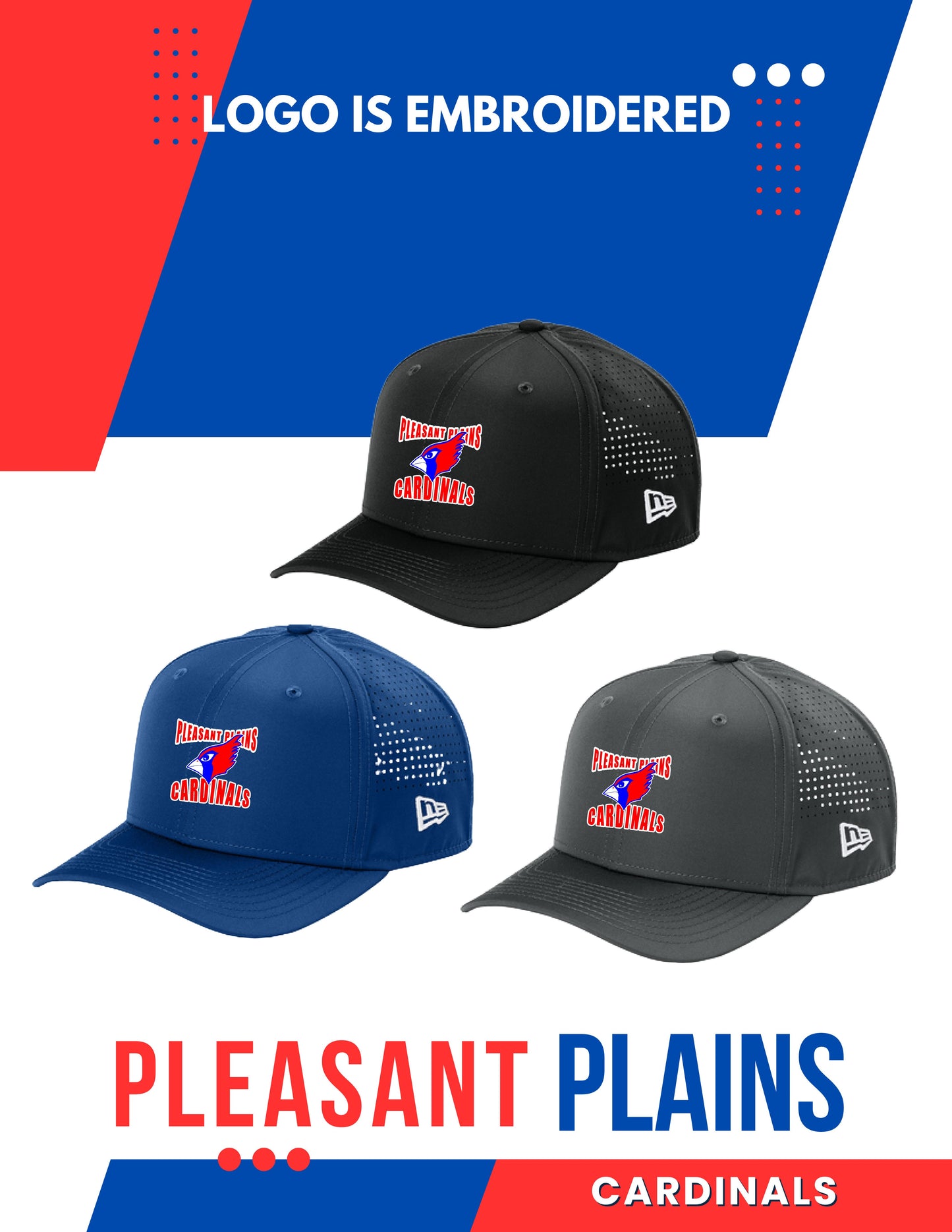 PP Cardinals New Era® 9SEVENTY® Perforated Snapback Cap (E.NE501)