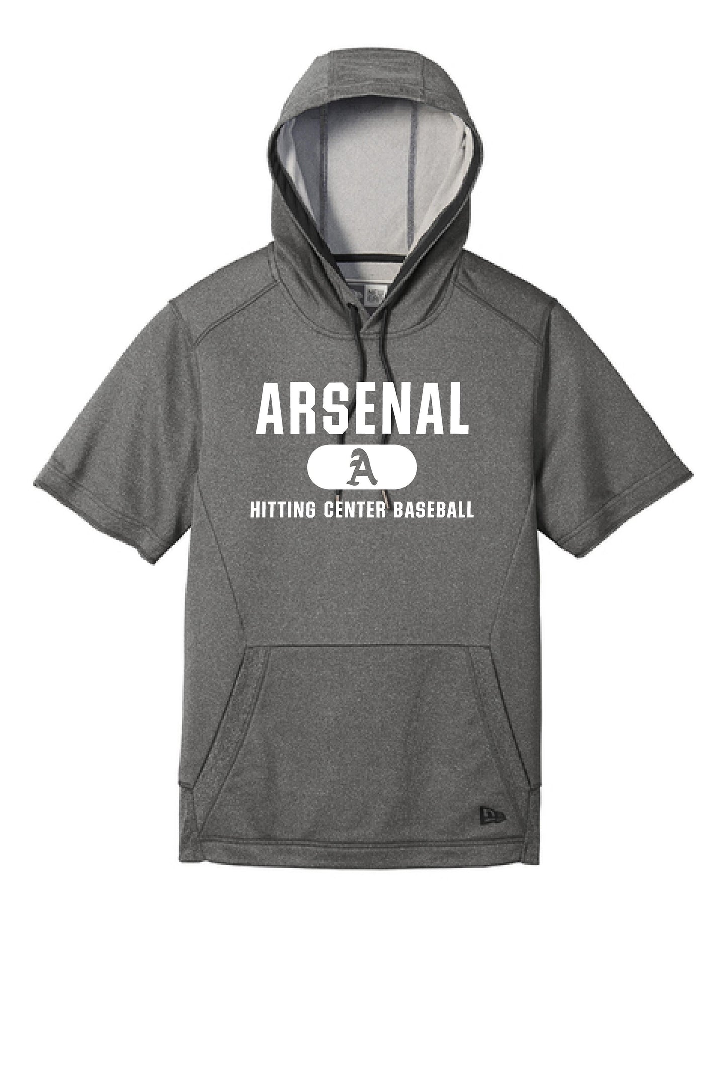 Arsenal Baseball New Era ® Performance Terry Short Sleeve Hoodie (P.NEA533)