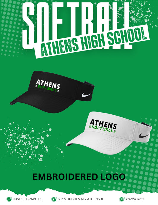 Athens High School Softball Nike Dri-FIT Team Performance Visor (P.NKFB5675)
