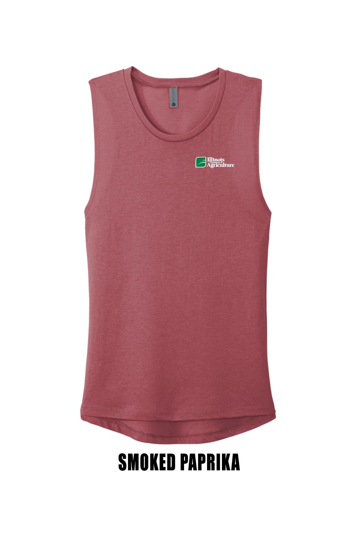 Illinois Department of Agriculture Next Level Apparel® Women’s Festival Muscle Tank (E.NL5013)