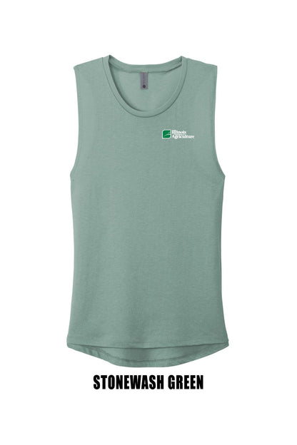 Illinois Department of Agriculture Next Level Apparel® Women’s Festival Muscle Tank (E.NL5013)