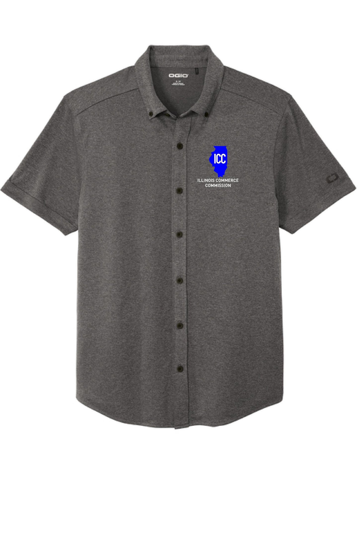 Illinois Commerce Commission OGIO® Gravitate Full-Button Polo (E.OG141)