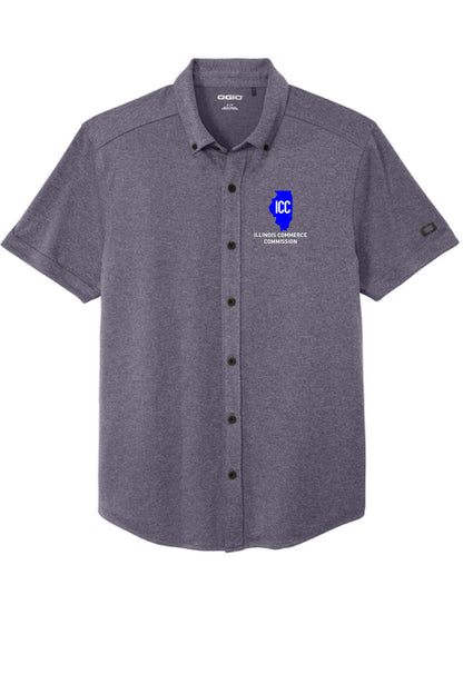 Illinois Commerce Commission OGIO® Gravitate Full-Button Polo (E.OG141)