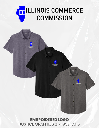 Illinois Commerce Commission OGIO® Gravitate Full-Button Polo (E.OG141)