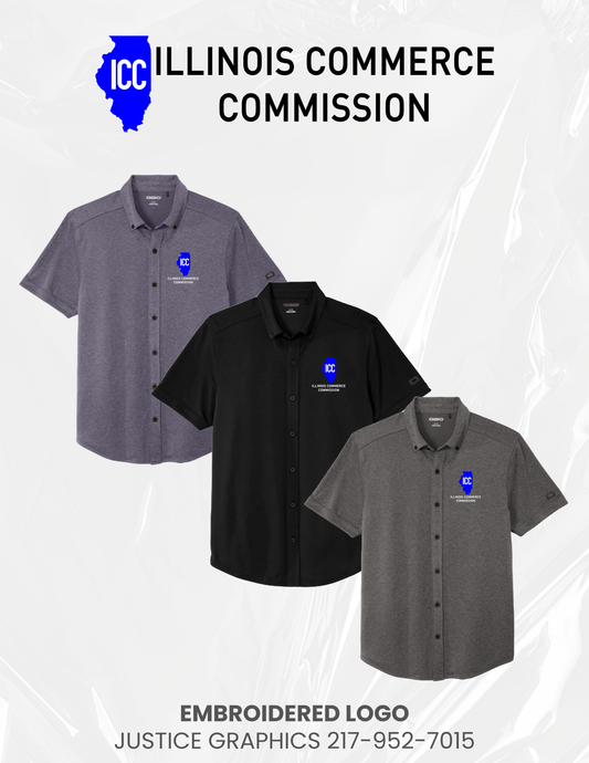 Illinois Commerce Commission OGIO® Gravitate Full-Button Polo (E.OG141)