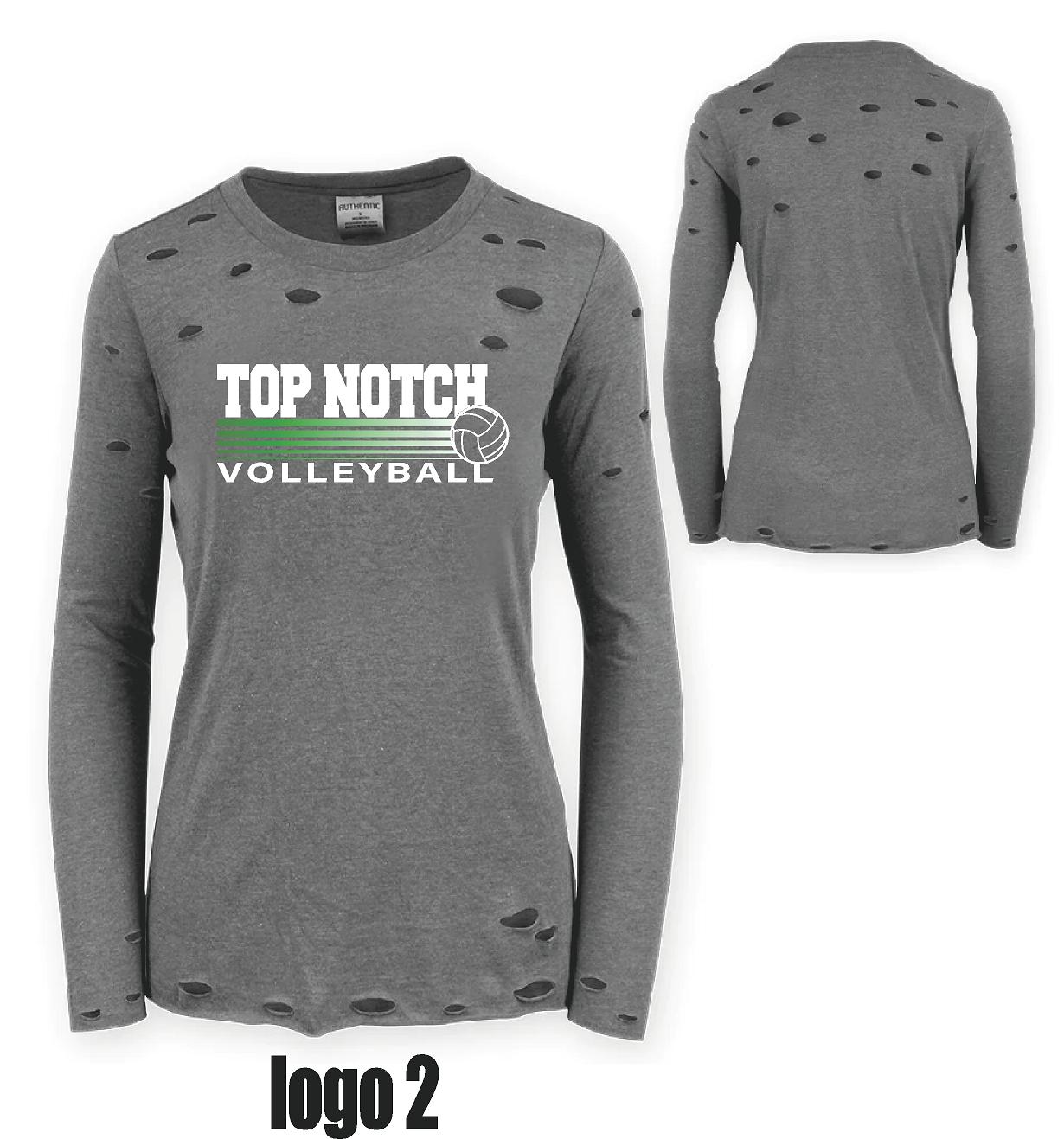 TOP NOTCH VOLLEYBALL RIPPED LONG SLEEVE (P.ABB.PATTY)