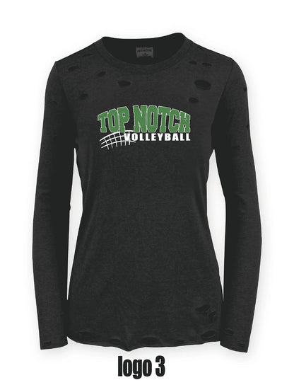 TOP NOTCH VOLLEYBALL RIPPED LONG SLEEVE (P.ABB.PATTY)