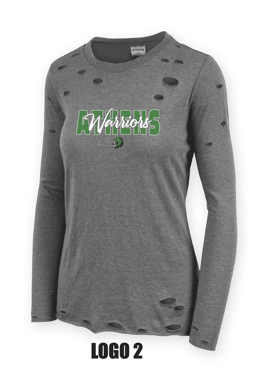 ATHENS BOOSTERS RIPPED LONG SLEEVE (P.ABB.PATTY)