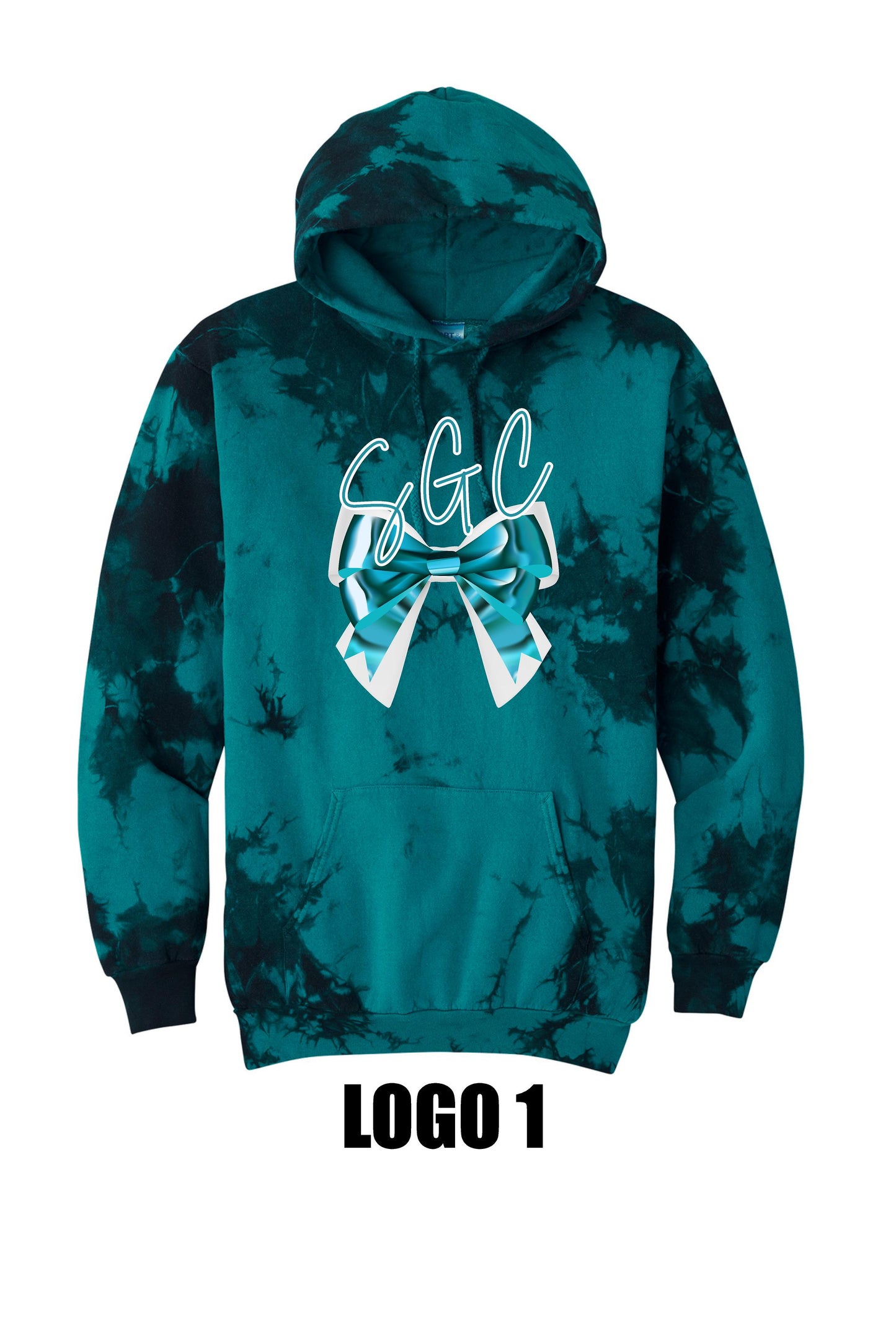 SPRINGFIELD GYMNASTICS CENTER Port & Company® Crystal Tie-Dye Pullover Hoodie (P.PC144)