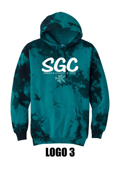 SPRINGFIELD GYMNASTICS CENTER Port & Company® Crystal Tie-Dye Pullover Hoodie (P.PC144)