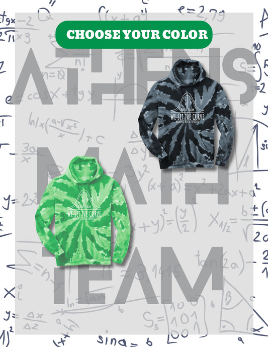 AHS MATH TEAM  Port & Company® Tie-Dye Pullover Hooded Sweatshirt (P. PC146)