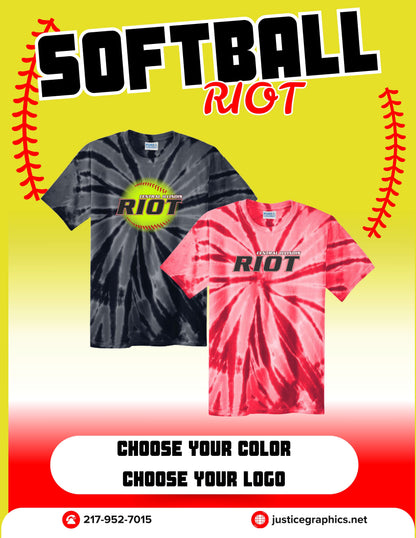 RIOT UNISEX Tie-Dye TSHIRT (P.PC147)