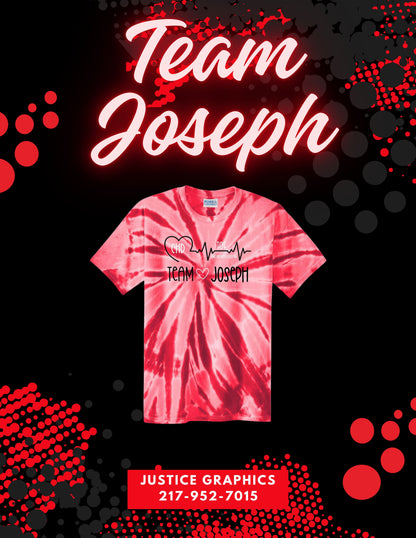 Team Joseph Tie-Dye T-SHIRT (P.PC147/PC147Y)