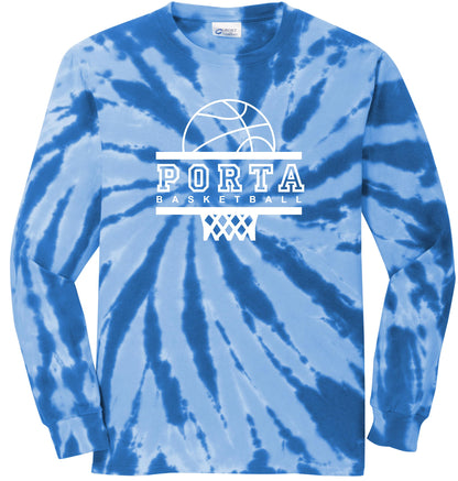 PORTA GIRLS BASKETBALL Tie-Dye Long Sleeve Tee (P.PC147LS)