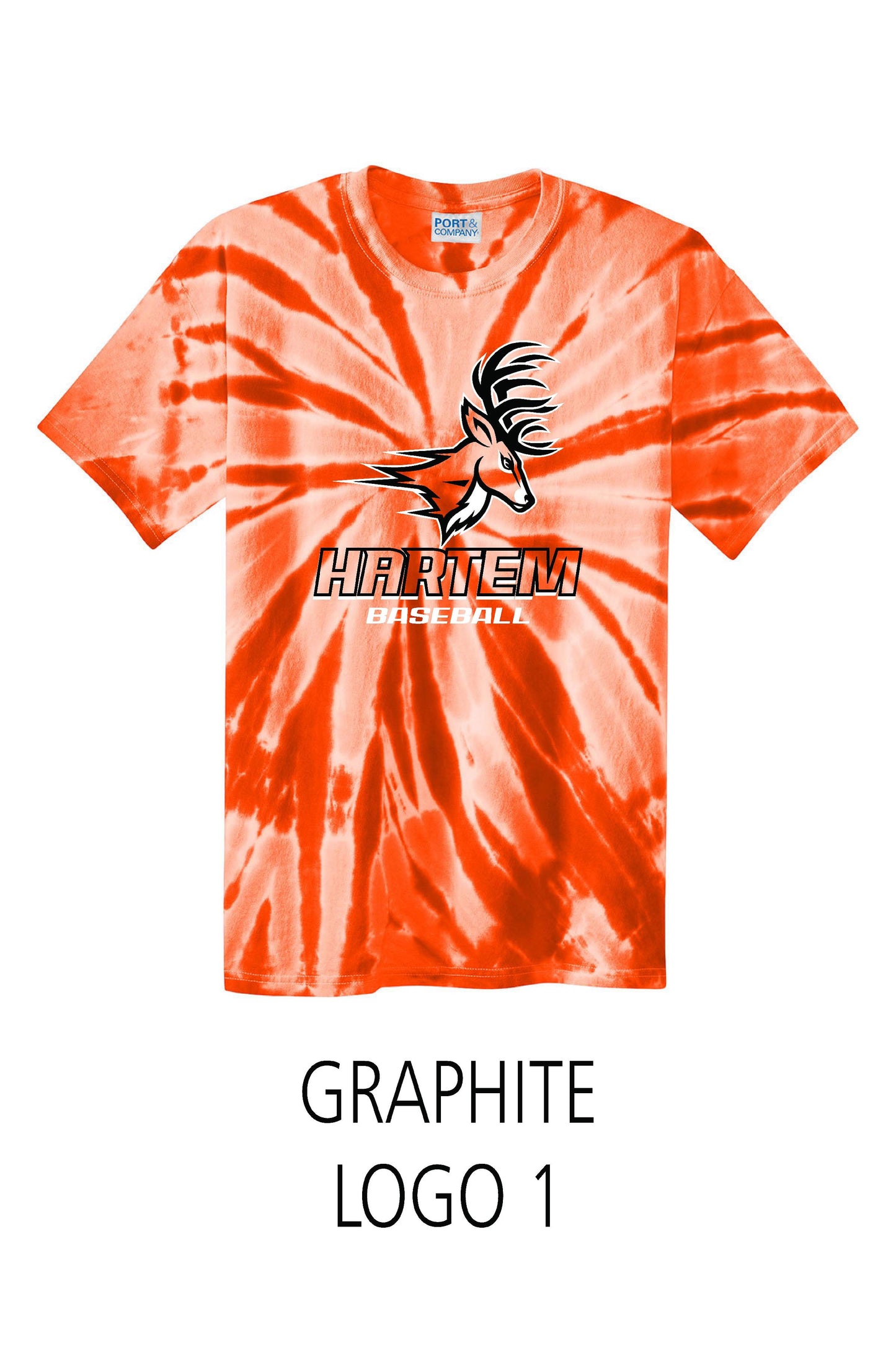 Hartem Baseball Tie-Dye T-SHIRT (P.PC147.PC147Y)