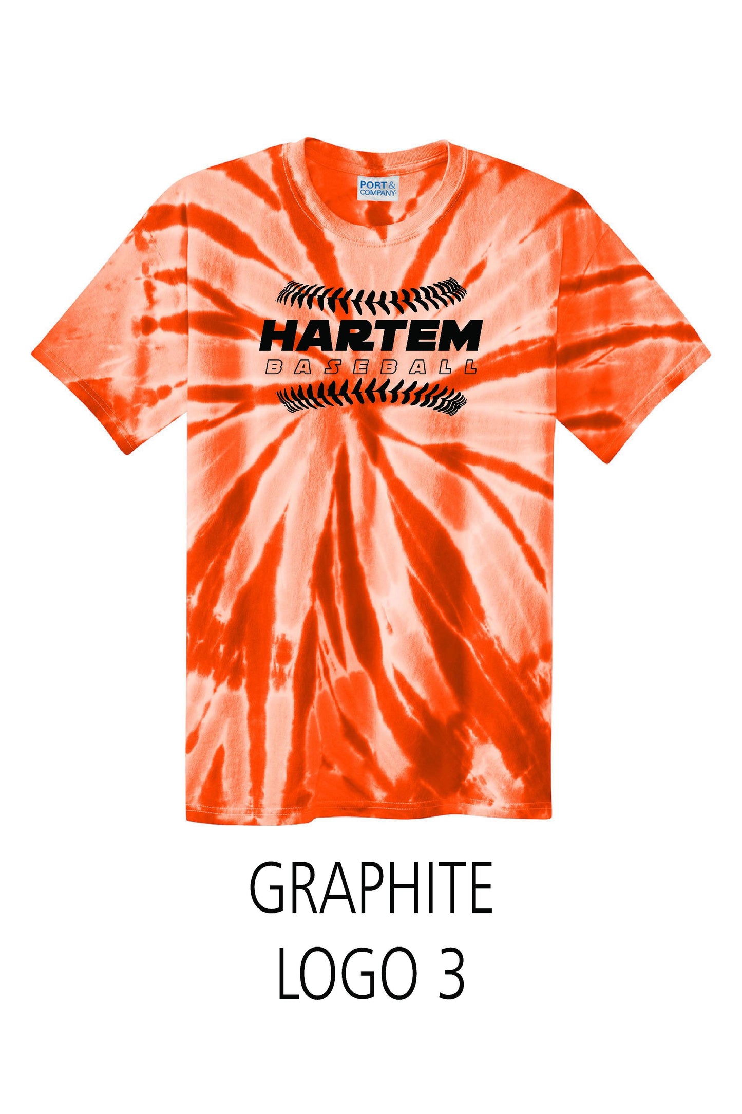 Hartem Baseball Tie-Dye T-SHIRT (P.PC147.PC147Y)