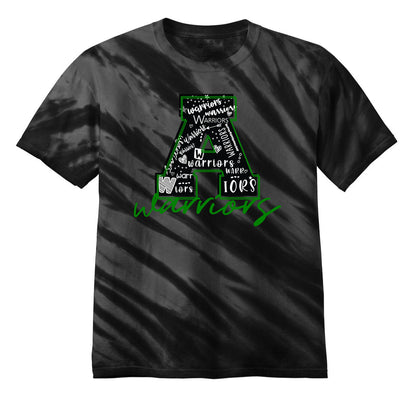 ATHENS BOOSTERS STRIPE TIE-DYE TEE (P.PC148)
