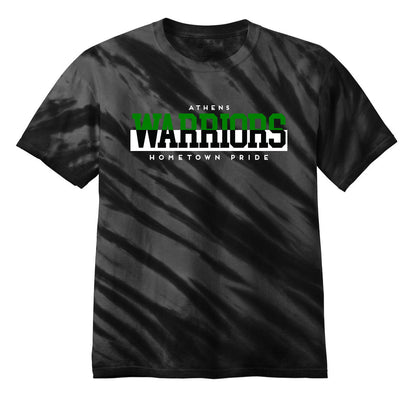 ATHENS BOOSTERS STRIPE TIE-DYE TEE (P.PC148)