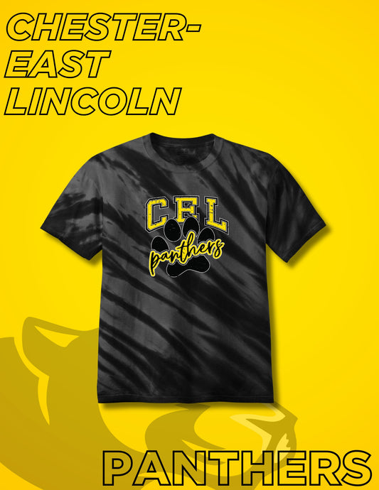 Chester-East Lincoln STRIPE TIE-DYE TEE (P.PC148)