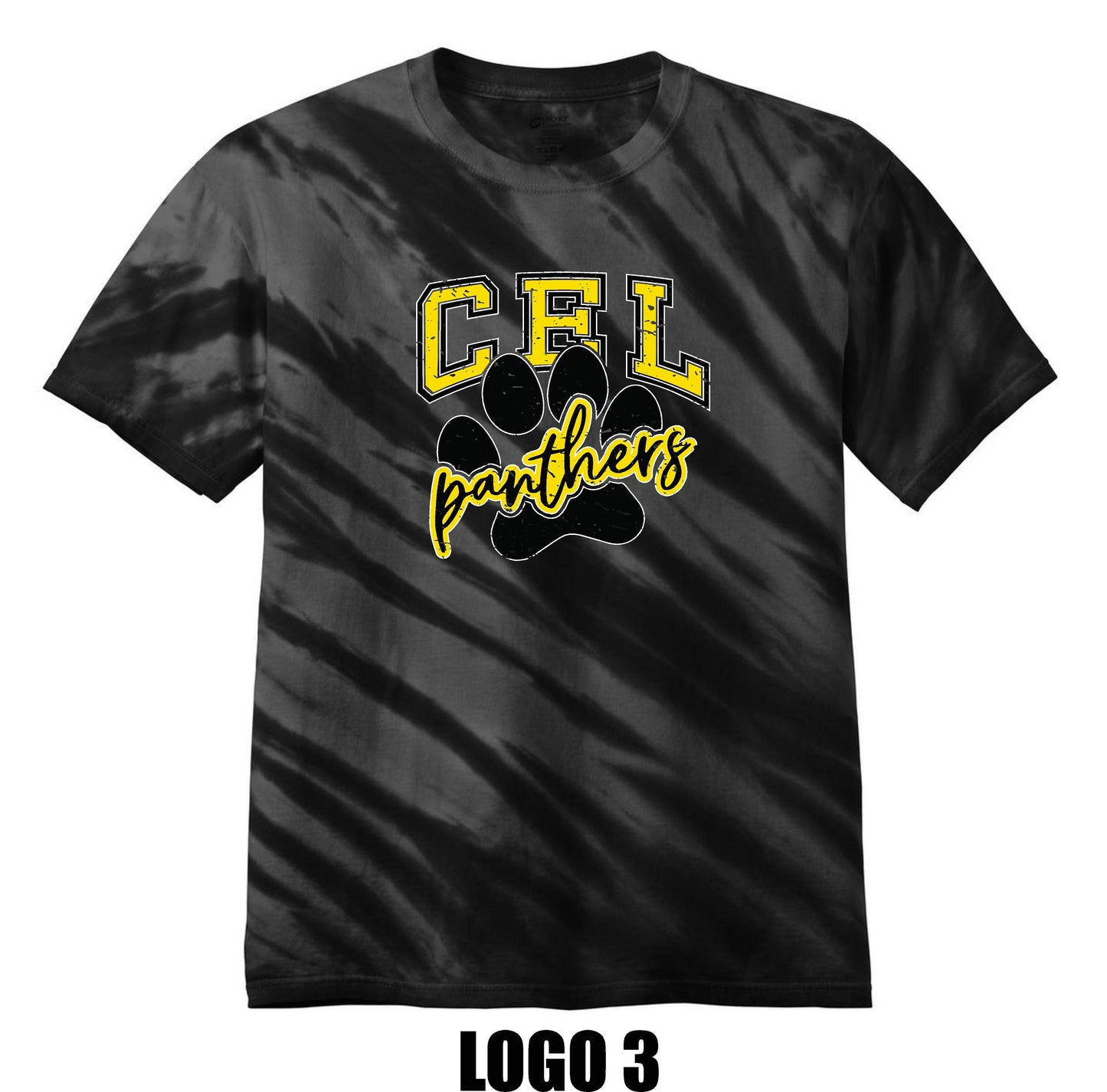 Chester-East Lincoln STRIPE TIE-DYE TEE (P.PC148)