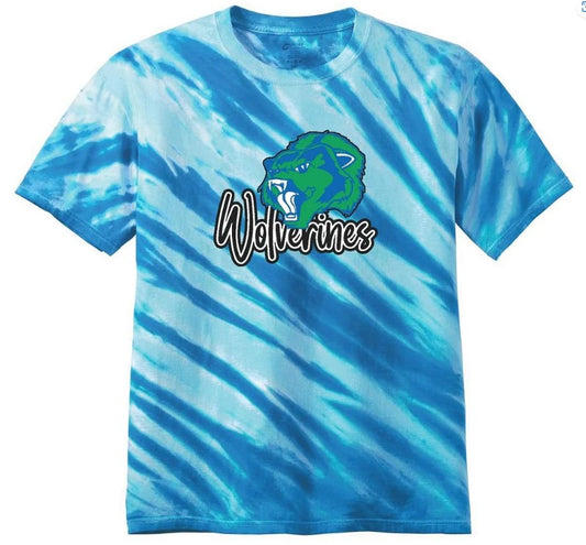 WLB TIGER STRIPE TIE-DYE TEE (P.PC148)