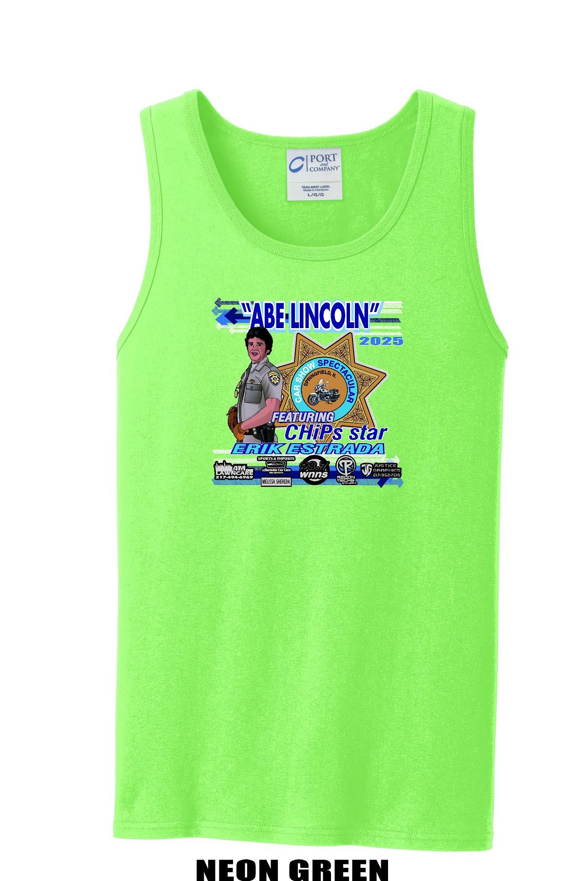 Abe Lincoln Car Show 2025 UNISEX TANK (P.PC54TT)
