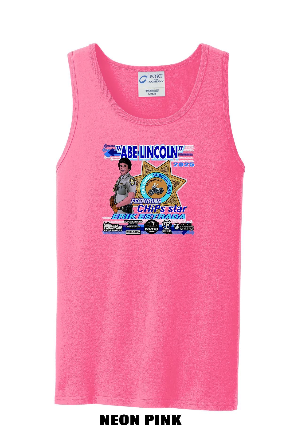 Abe Lincoln Car Show 2025 UNISEX TANK (P.PC54TT)
