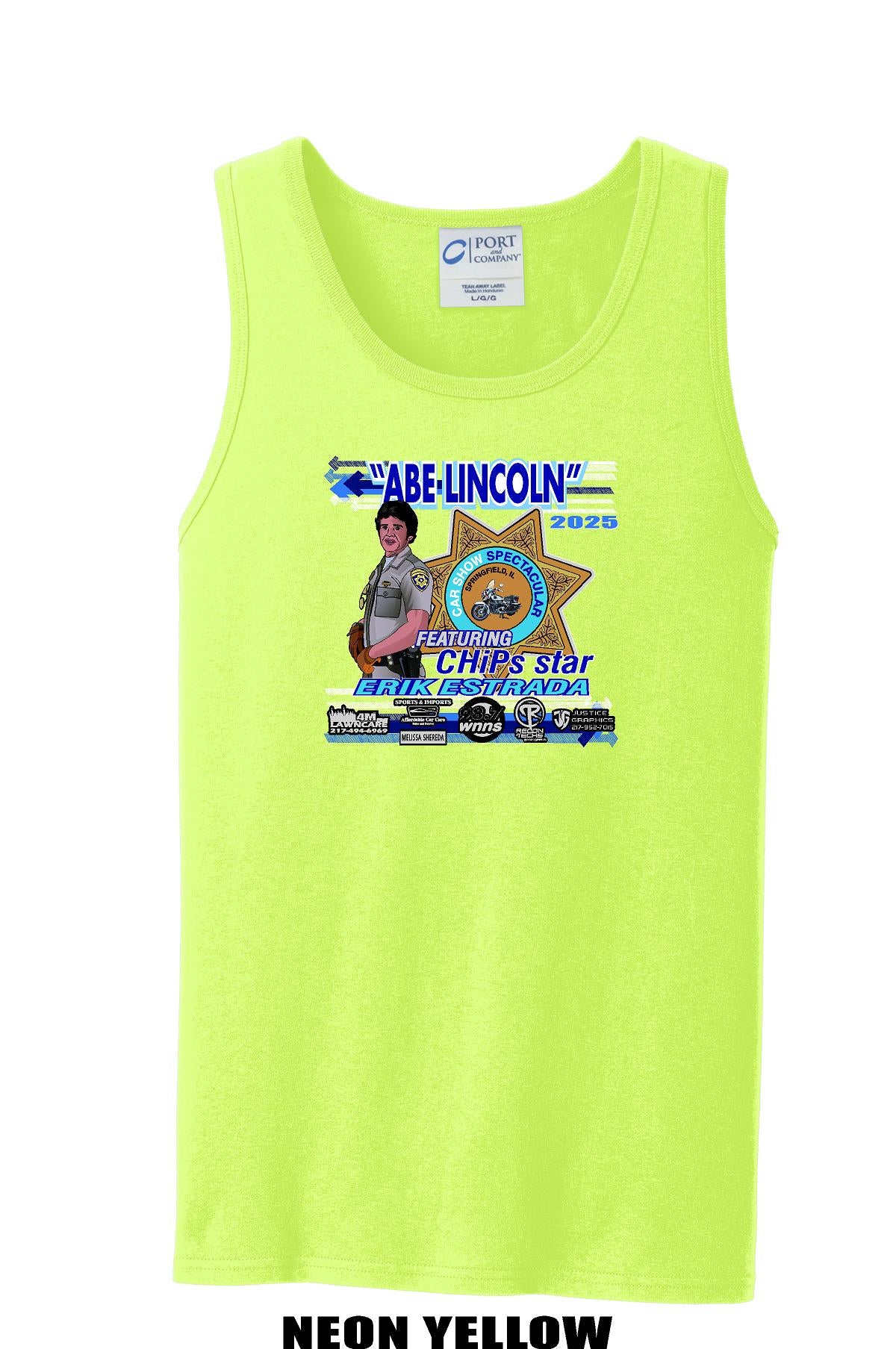 Abe Lincoln Car Show 2025 UNISEX TANK (P.PC54TT)