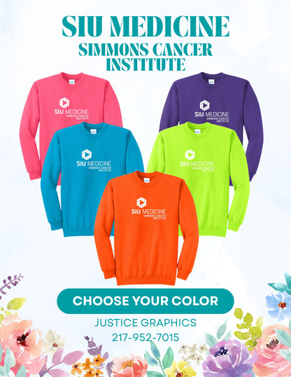SIU Medicine SPRING COLLECTION Port & Co™ Core Fleece Crewneck Sweatshirt (P.PC78)