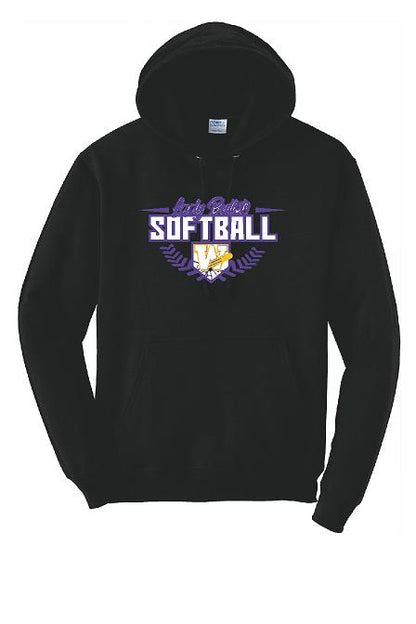 Williamsville Softball Port & Company ® TALL Core Fleece Pullover Hooded Sweatshirt (P.PC78HT)