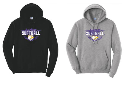 Williamsville Softball Port & Company ® TALL Core Fleece Pullover Hooded Sweatshirt (P.PC78HT)