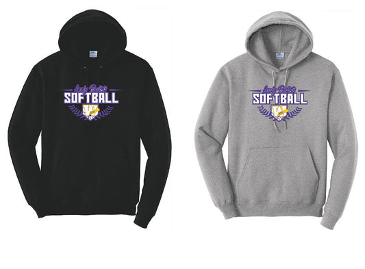 Williamsville Softball Port & Company ® TALL Core Fleece Pullover Hooded Sweatshirt (P.PC78HT)