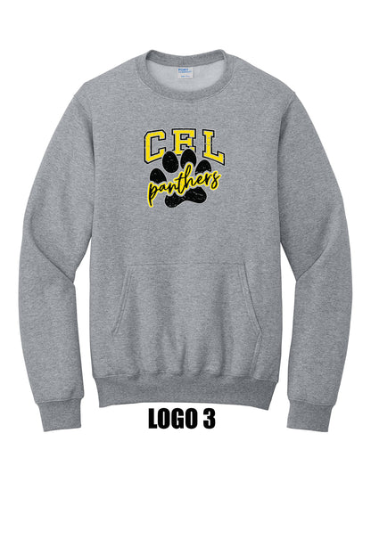 Chester-East Lincoln Port & Co™ Core Fleece Crewneck Pocket Sweatshirt (P.PC78PKT)