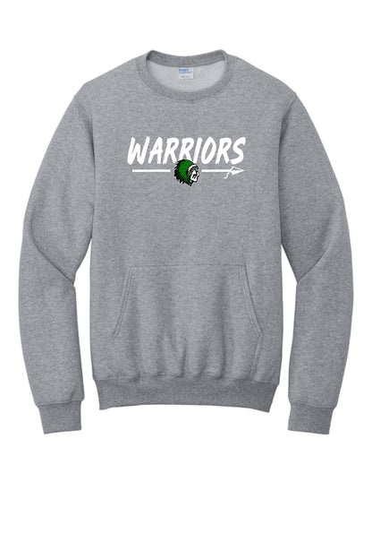 ATHENS BOOSTERS Port & Co™ Core Fleece Crewneck Pocket Sweatshirt (P.PC78PKT)
