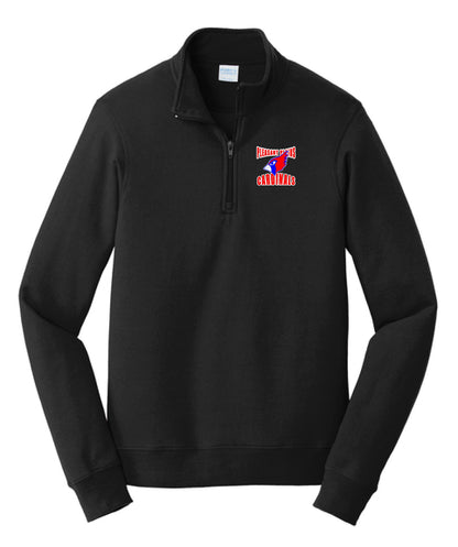 PP Cardinals Port & Co™ Fan Favorite™ Fleece 1/4-Zip Pullover Sweatshirt (E.PC580Q)