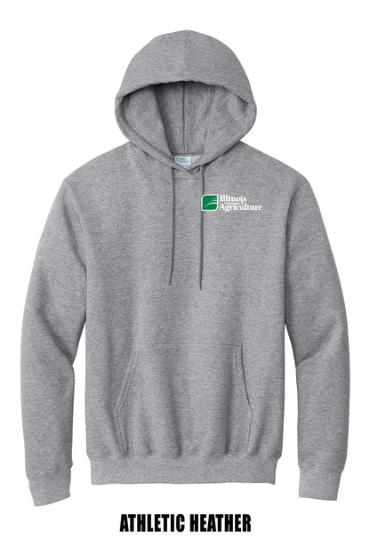 Illinois Department of Agriculture PORT & COMPANY® ESSENTIAL FLEECE PULLOVER HOODED SWEATSHIRT (P.PC90H)