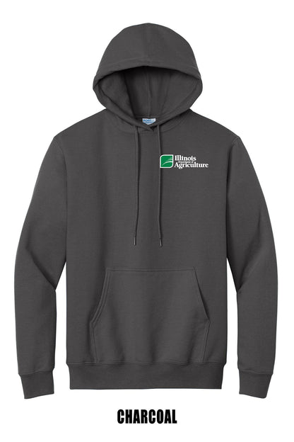 Illinois Department of Agriculture PORT & COMPANY® ESSENTIAL FLEECE PULLOVER HOODED SWEATSHIRT (P.PC90H)