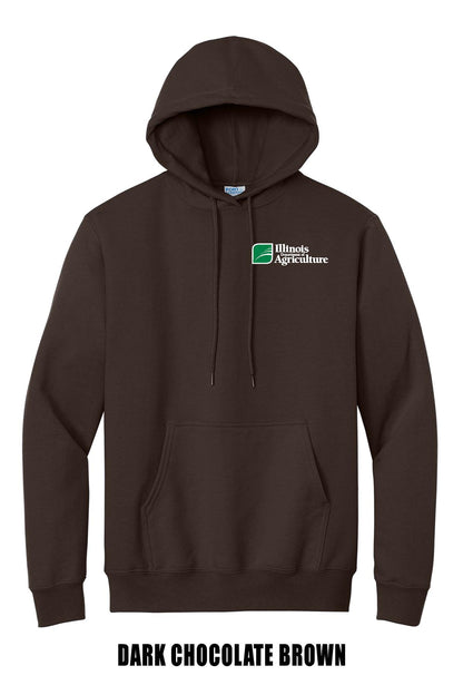 Illinois Department of Agriculture PORT & COMPANY® ESSENTIAL FLEECE PULLOVER HOODED SWEATSHIRT (P.PC90H)