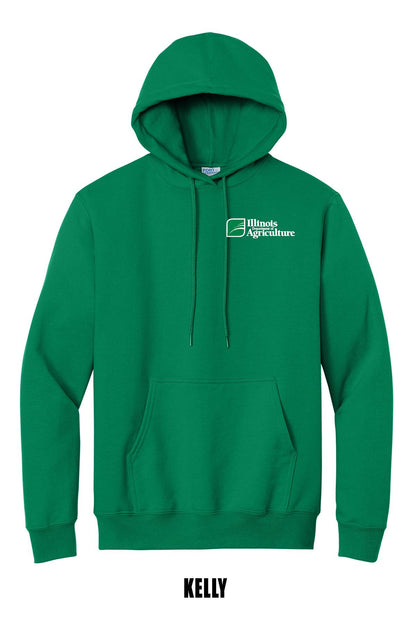Illinois Department of Agriculture PORT & COMPANY® ESSENTIAL FLEECE PULLOVER HOODED SWEATSHIRT (P.PC90H)