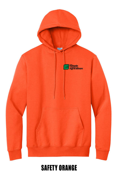 Illinois Department of Agriculture PORT & COMPANY® ESSENTIAL FLEECE PULLOVER HOODED SWEATSHIRT (P.PC90H)