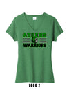 AHS BOOSTERS WOMENS V-NECK TSHIRT (P.LPC455V)