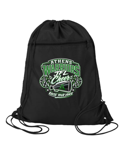 Athens JFL Cheer Polyester Drawstring Backpack (P. Q135200)