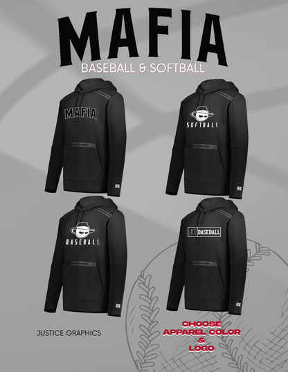 MAFIA BASEBALL/SOFTBALL Legend Tech Fleece Hoodie (P.R23TFM)