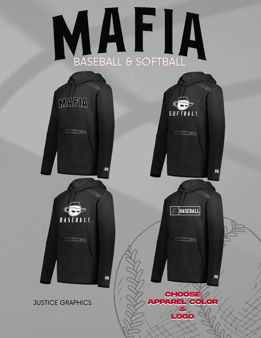 MAFIA BASEBALL/SOFTBALL Legend Tech Fleece Hoodie (P.R23TFM)